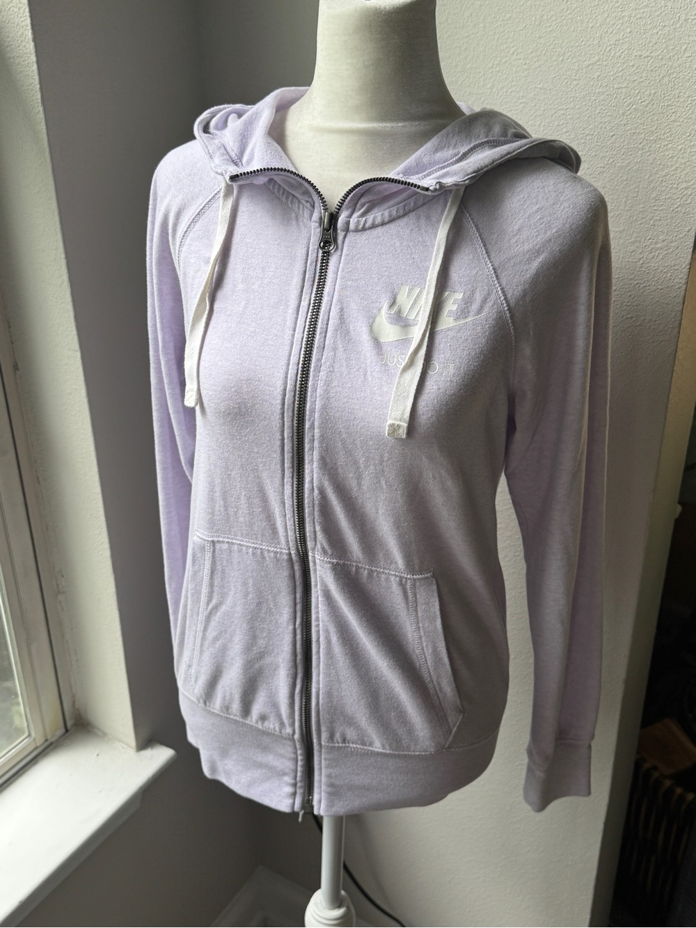 Nike Women's Lavender Full-Zip Hoodie Jacket